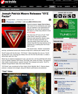 No Treble Review of Joseph Patrick Moore's XYZ Factor