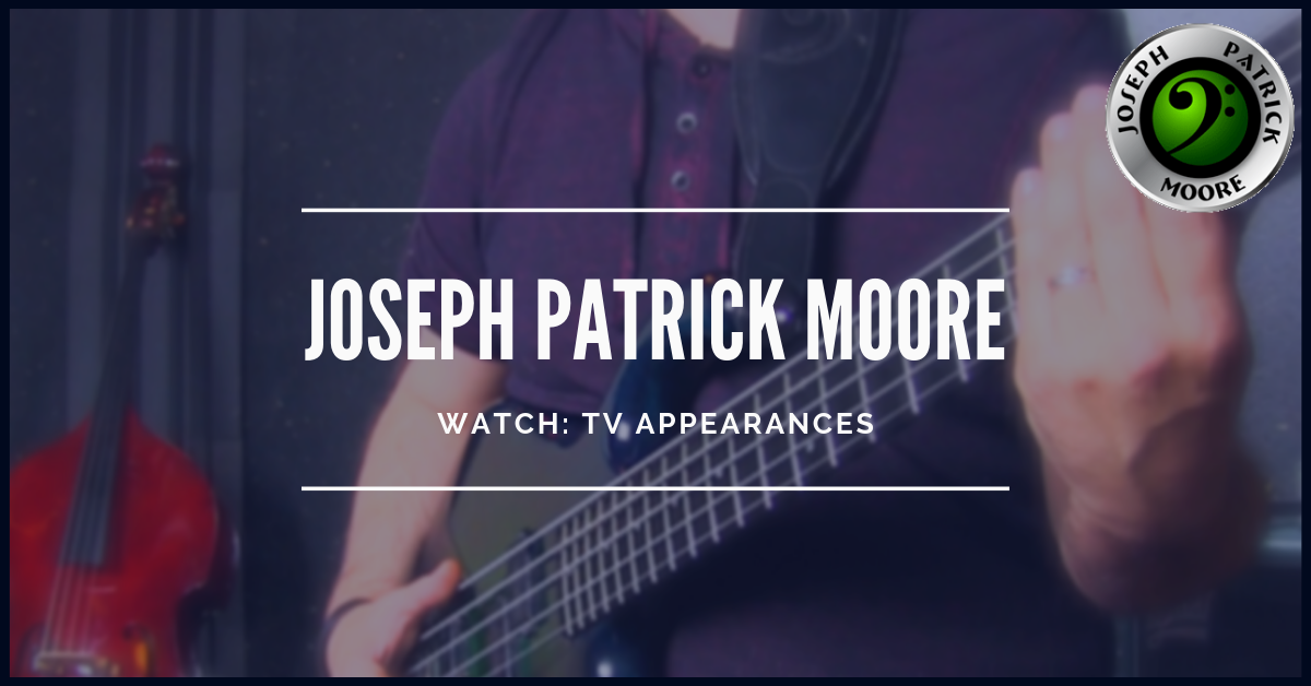 TV appearances with Joseph Patrick Moore